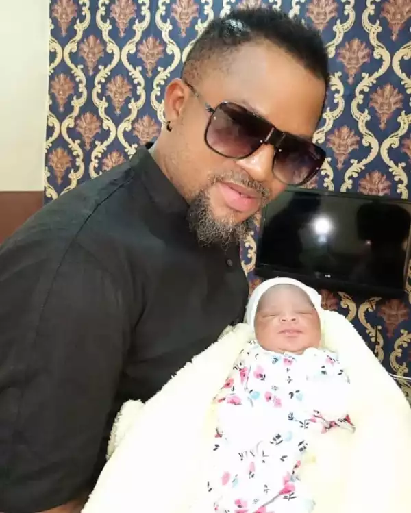 Nollywood Actor, Walter Anga, Welcomes A Baby Girl
